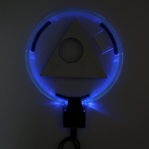 PUSOKEI Luz LED RGB para PS5, Soporte de Luz Ambiental LED con Base RGB Ajustable de 7 Colores, 4 Modos de Iluminación Diferentes, Accesorios de Decoración de Bricolaje, para Consola Playstation 5