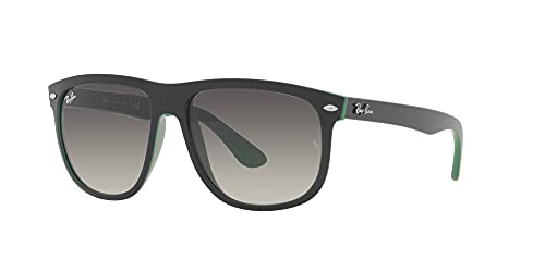 Ray-Ban 0rb4147-656811-56, Gafas Hombre, Matte Black On Green