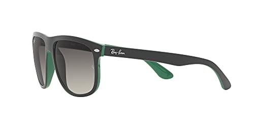 Ray-Ban 0rb4147-656811-56, Gafas Hombre, Matte Black On Green