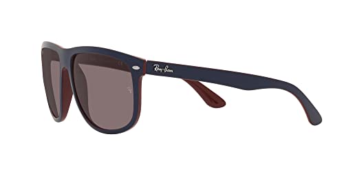 Ray-Ban 0rb4147-65697n-56, Gafas Hombre, Matte BLU On Brown