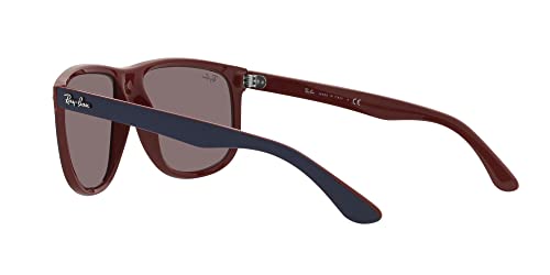 Ray-Ban 0rb4147-65697n-56, Gafas Hombre, Matte BLU On Brown