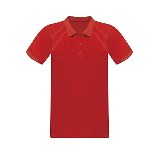 Regatta UTRG2161_30 - Polo de Manga Corta para Hombre, Talla XXXL, Color Rojo