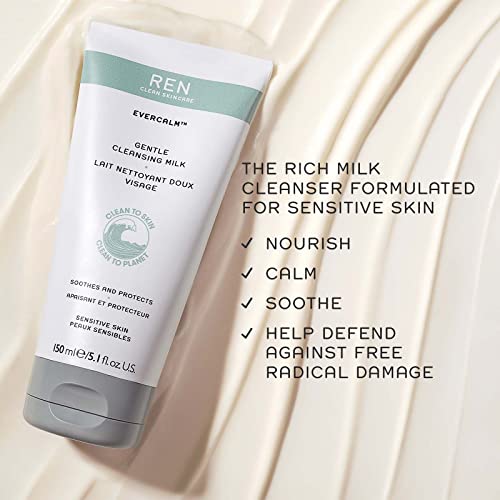 REN Clean Skincare Evercalm Leche Limpiadora Suave 150 ml