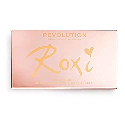 REVOLUTION BEAUTY 39908 X Roxxsaurus - Paleta De Resaltado Y Contorno, Multi-shade