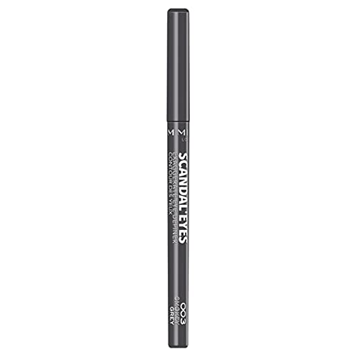 Rimmel London Scandal'eyes Exaggerate Eye Definer, Delineador de ojos automático, Tono 3 Gris