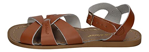 Salt Water Sandals by Hoy Shoe Original Sandal - Sandalias para bebé, niño o mujer, color beige, talla 38 EU