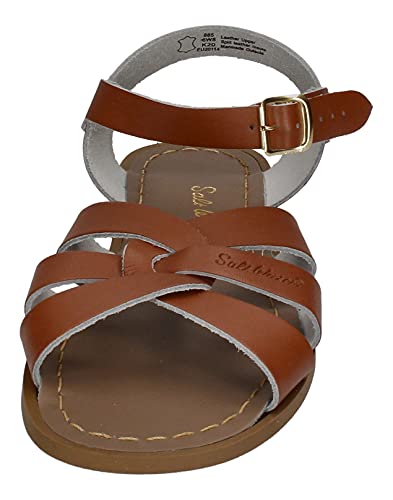 Salt Water Sandals by Hoy Shoe Original Sandal - Sandalias para bebé, niño o mujer, color beige, talla 38 EU