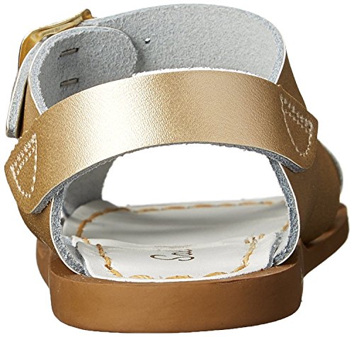 Sandalias de agua salada por Hoy Shoe Original (niño/niño pequeño/niño grande/mujer), color Dorado, talla 40 2/3 EU