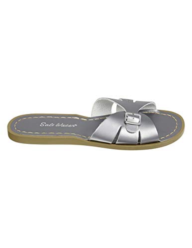 Sandalias lisas Salt Water Slides, (plata), 37 EU