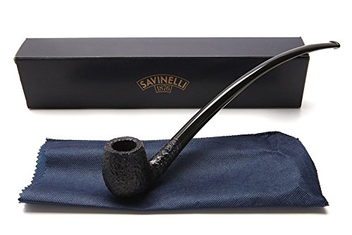 Savinelli Churchwarden Rustic 601 Tobacco Pipe by Savinelli