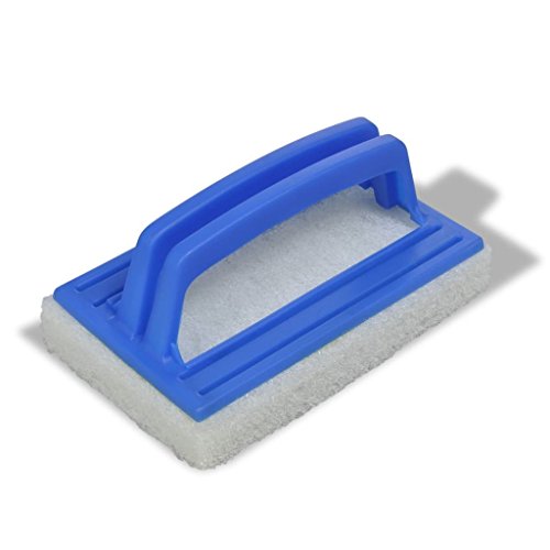 Set de limpieza de piscina, 2 hojas de esquí, 1 escobillero telescópico para piscina, limpiador de hojas (sin bolsa de malla), 2,54 x 2,54 cm (largo x ancho)