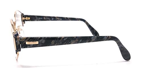 Silhouette - Gafas de visión para mujer M 6143/20 V 6051 oro, azul calibro 55 vintage