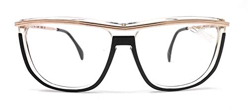 Silhouette Gafas de vista para mujer M 1223/20 V 2924 negro oro Calibre 55 vintage