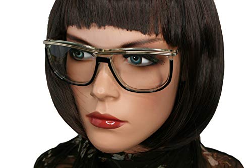 Silhouette Gafas de vista para mujer M 1223/20 V 2924 negro oro Calibre 55 vintage