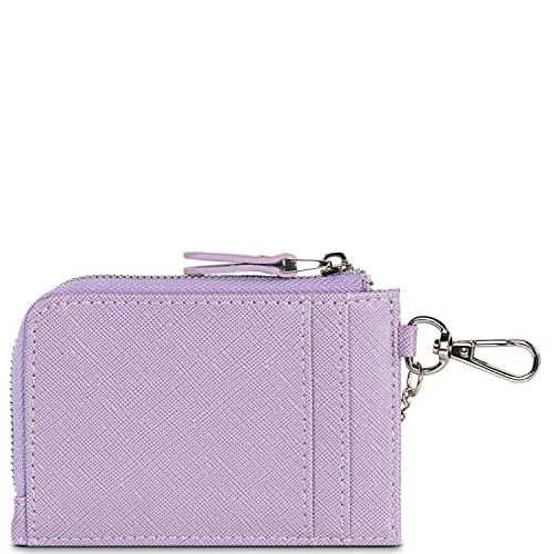SKPAT - Monedero, Llavero y Tarjetero para Hombre y Mujer de Piel Sintética Diseño Exclusivo de la Marca 311544, Color Malva
