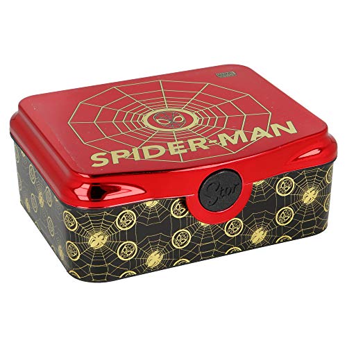 Stor SANDWICHERA Deco Spiderman Golden Webs Fashion