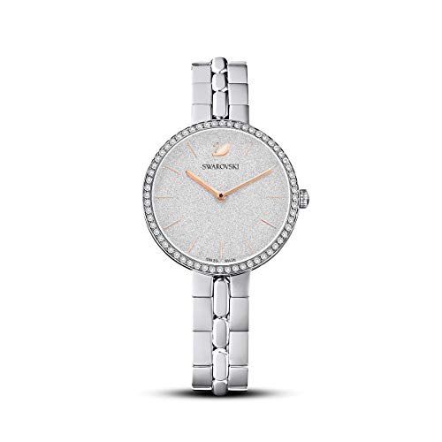 Swarovski Cosmopolitan Reloj, Brazalete de metal, Tono plateado, Acero inoxidable