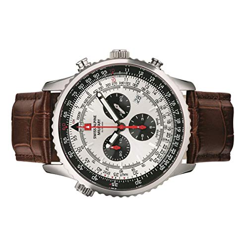 Swiss Alpine Military 7078.9532 chronograaf Heren horloge 45 mm