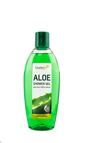 TABAIBA Aloe Vera Pack Crema Hidratante Aloe Vera y Gel de Ducha Aloe Vera Crema Facial y Corporal 300 ml y Gel de Baño 250 ml