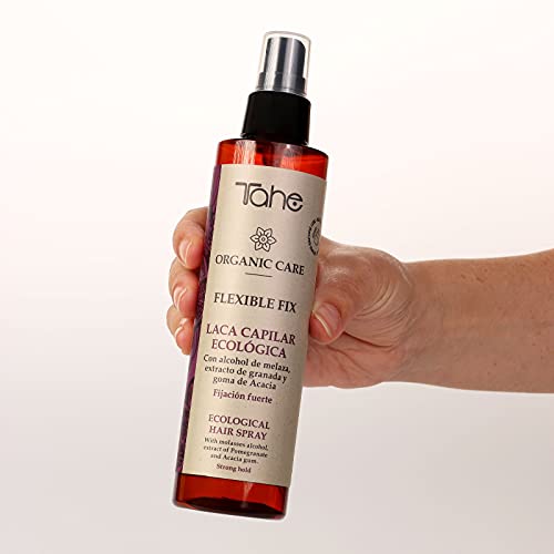 Tahe - Organic Care - Laca Capilar Ecológica Flexible Fix, 200 ml (200 ml - Fuerte)