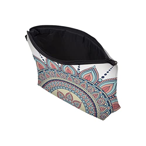 Teegxddy 1PCS Bolsa de cosméticos de lona, ​​Bolsa de cosméticos para mujeres, Bolsa de cosméticos, Bolsa de cosméticos impresa, Acondicionador de lavado de viaje