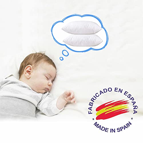 Tesosy Pack 4 Relleno de Cojín 45 X 45 cm Relleno de Fibra Virgen Hueca Siliconada Suaves y Indeformable, Relleno para Cojines de Sofá o Almohadones (45*45cm Pack 4)