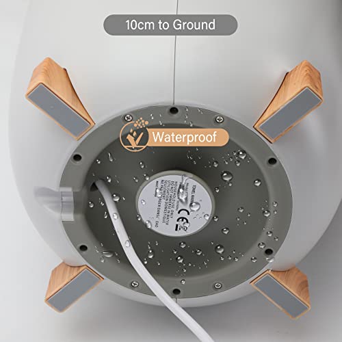 Topteng Calentador de toallas Quike, vaporizador de toallas en el cuarto de baño, cubo de 20 L