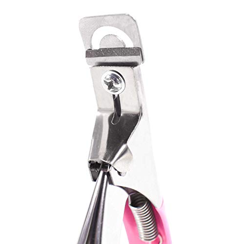 TRIXES Cortador de Uñas de 3 Vias - Cortador de Uñas de Acrílico - Recortador de Uñas - Cortadores Profesionales de Punta de Uñas - Uñas Falsas, Gel Artificial Uñas Formadores - Accesorio del Belleza