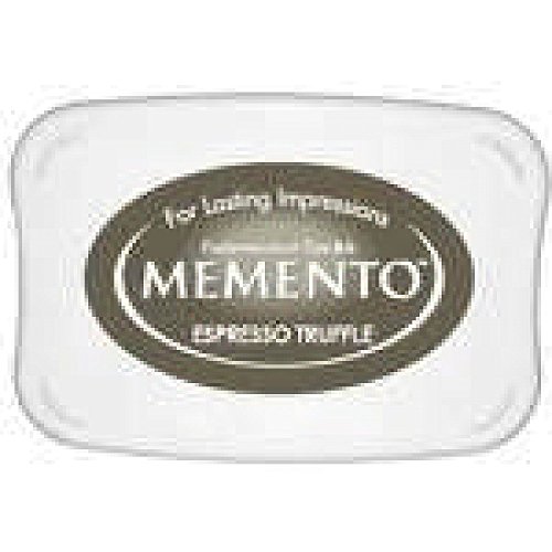 Tsukineko Memento Espresso - Almohadilla de Tinta, Color marrón
