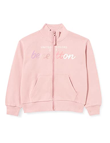 United Colors of Benetton Giacca M/L 3j68c5972 Suter crdigan, Rosa 223, 110 cm para Niñas