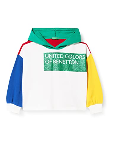 United Colors of Benetton Maglia C/CAPP. M/L 3J68C2286 Sudadera con Capucha, Multicolore 901, 170 cm para Niñas