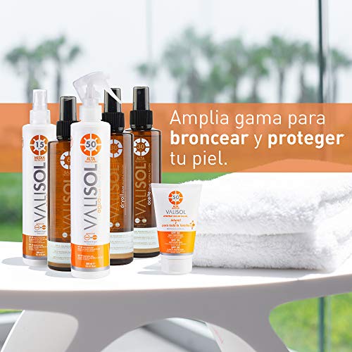 Valisol crema solar facial infantil SPF 50. Alta protección. Para toda la familia - 100 ml