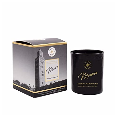 Vela Perfumada Flor de Mayo Morocco Cedro Cardamomo (140 g)