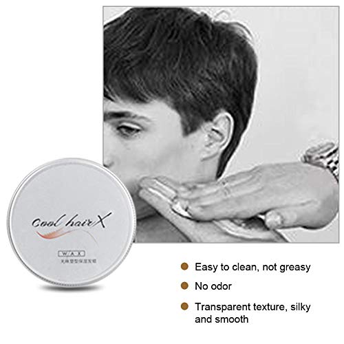Venta loca Cera de pelo natural a base de agua Styling Hair Pomade Modelado de cabello cera 50g