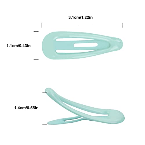 Vesaneae 50 Piezas Horquillas Pelo Niña Vistoso, Ganchos Pelo Bebe Niña, Pinza Pelo Niña Infantiles, Pinzas de Pelo Niña Metal, BB Pinza de Pelo para Niñas, Pinzas Para Cabello a Presión