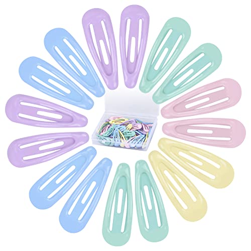 Vesaneae 50 Piezas Horquillas Pelo Niña Vistoso, Ganchos Pelo Bebe Niña, Pinza Pelo Niña Infantiles, Pinzas de Pelo Niña Metal, BB Pinza de Pelo para Niñas, Pinzas Para Cabello a Presión