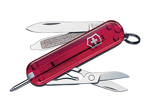 Victorinox 0.6225.T Navaja, Rojo translúcido, Talla única