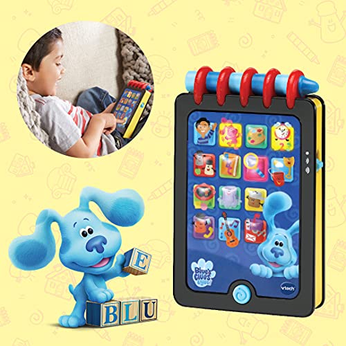 VTech-123-610722 Blues Blue´s Clues Note Book Cuaderno, Color (3480-610722)