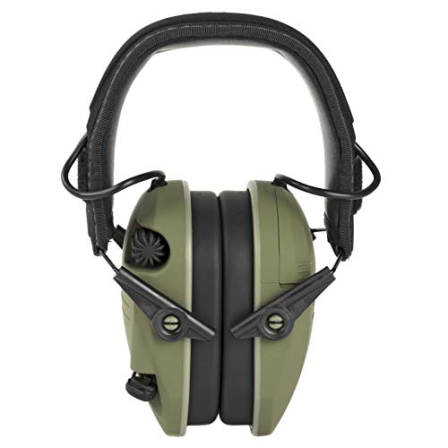 Walker”s Razor Patriot Series - Orejeras electrónicas - GWP-RSEMPAT-ODG, Verde (olive drab green)