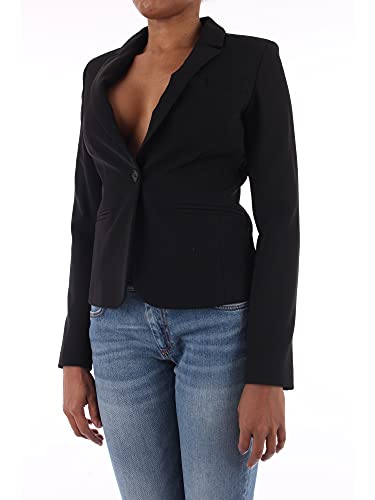 Women's Blazer Jacket LIU JO WXX047 T7896 22222 Black 2/H FALL WINTER 2017-18