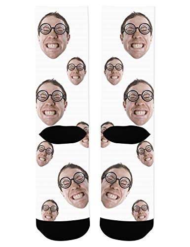 Zhovee Calcetines con foto, calcetines con foto personalizados, calcetines con foto para el día del padre
