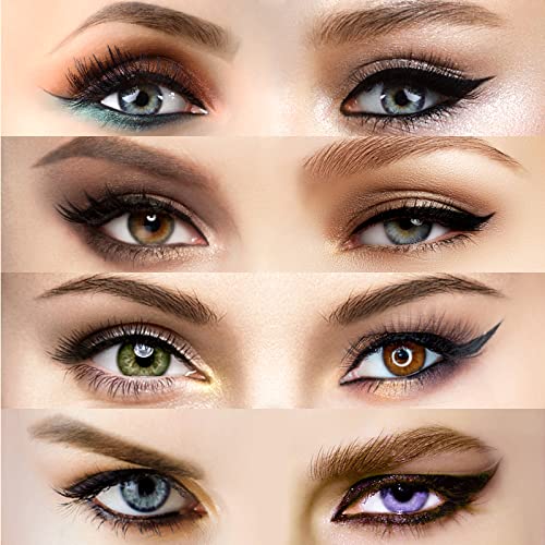 20 Piezas Plantillas Delineador-reutilizable Delineador ojos la plantilla Herramienta rápido Plantillas delineador para principiantes herramientas de maquillaje de ojos Maquillaje profesional
