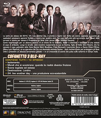24 - Live Another Day (3 Blu-Ray) [Italia] [Blu-ray]