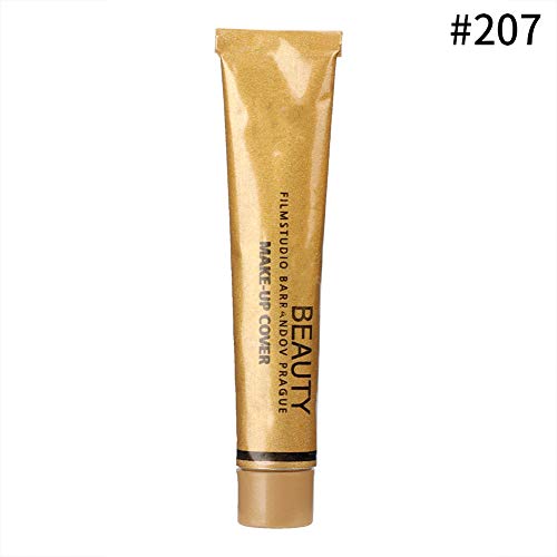 3 colores DNM 1.2 oz, corrector para el acné, crema base corrector de círculo oscuro base(# 207)