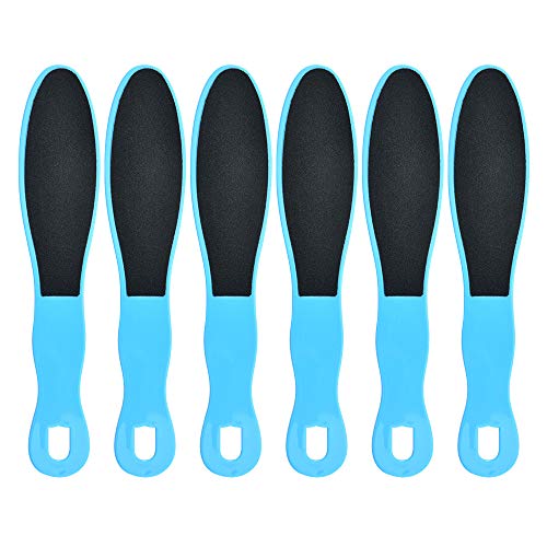 6 Piezas Lima de Pies de Doble Cara Eliminador de Callos Herramientas de Cuidado de Pies, para Spa, Pedicura, Eliminar Piel Muerta, Callosidades