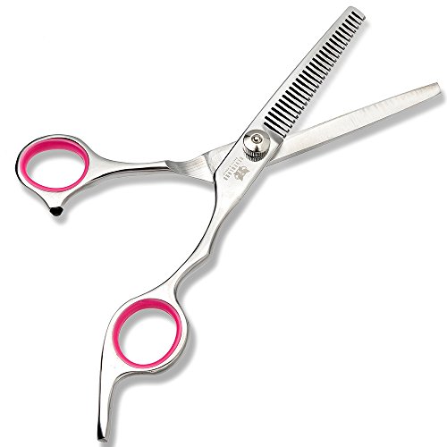 6" Tijeras de Peluquería Esculpir Profesional Neverland Tijeras de Barbero Tijera de corte de pelo para Cortar y Entresacar para Peluquero y Salón de Corte de Cabello