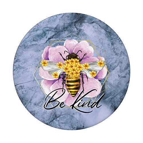 Abeja Tipo Amarillo Girasoles Lindo Amabilidad Amor Mujeres PopSockets PopGrip Intercambiable