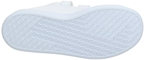 adidas Advantage C, Sneaker, Cloud White/Green/Grey, 35 EU