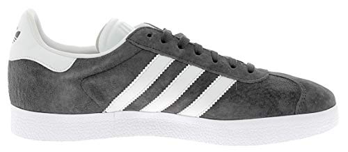 adidas Gazelle, Zapatillas de Deporte Unisex Adulto, Gris (DGH Solid Grey/White/Gold Metallic), 42 EU