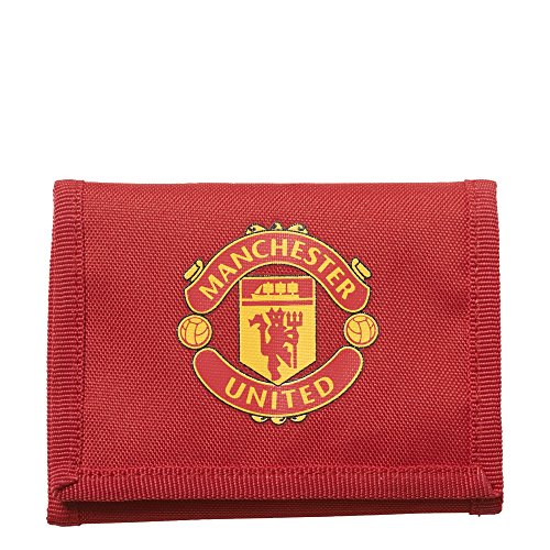 adidas MUFC Wallet Cartera, Unisex Adulto, Rojo (Rojrea/Blanco), Talla Única